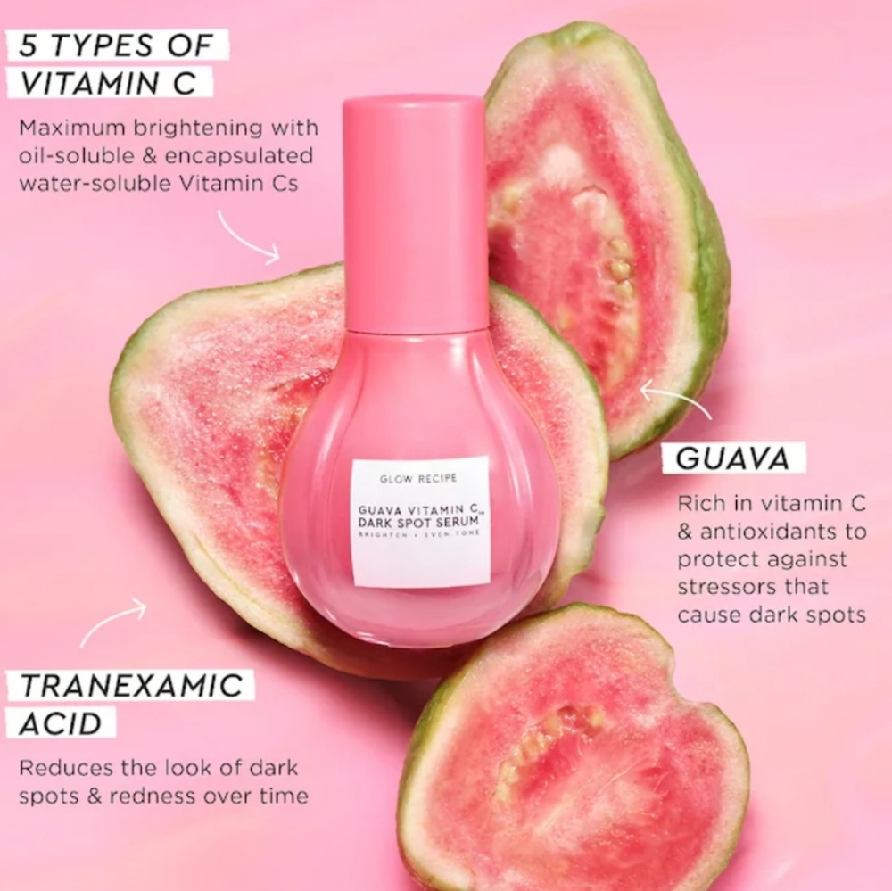 NIB Glow Recipe Guava Vitamin C Dark Spot Serum